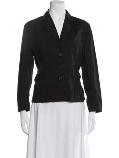 Pre-owned Prada Vintage 2000's Blazer In Black