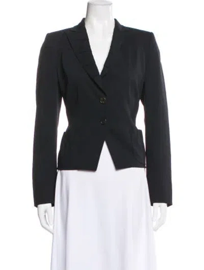 Pre-owned Prada Vintage 2000's Blazer In Black