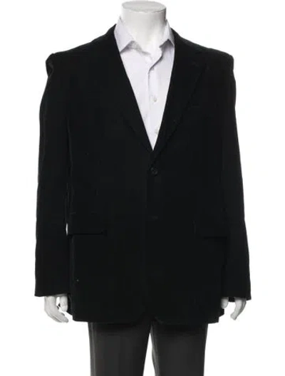 Pre-owned Prada Vintage 2000's Blazer In Black