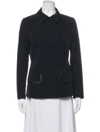 Pre-owned Prada Vintage 2000's Blazer In Black