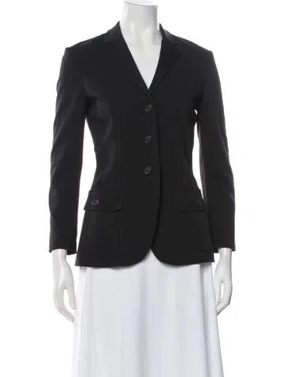 Pre-owned Prada Vintage 2000's Blazer In Black