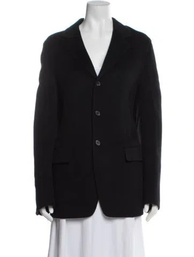 Pre-owned Prada Vintage 2000's Blazer In Black