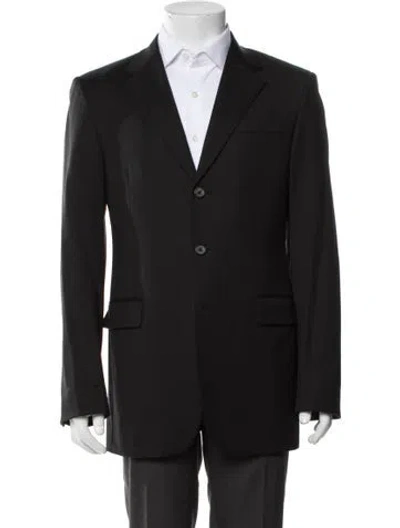 Pre-owned Prada Vintage 2000's Blazer In Black