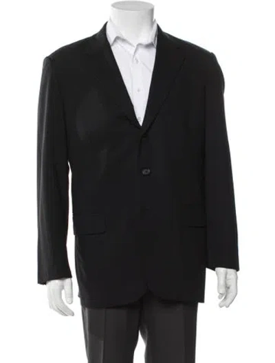Pre-owned Prada Vintage 2000's Blazer In Black