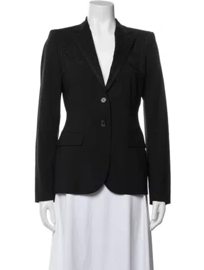 Pre-owned Prada Vintage 2000's Blazer In Black