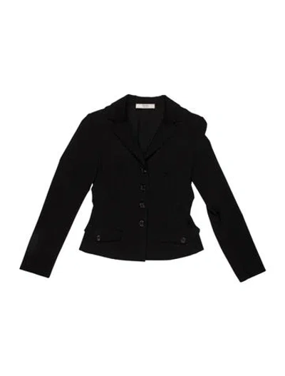 Pre-owned Prada Vintage 2000's Blazer In Black