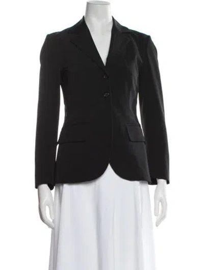 Pre-owned Prada Vintage 2000's Blazer In Black