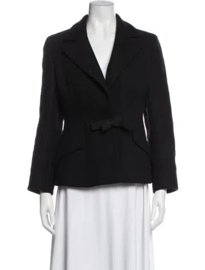Pre-owned Prada Vintage 2000 Blazer In Black