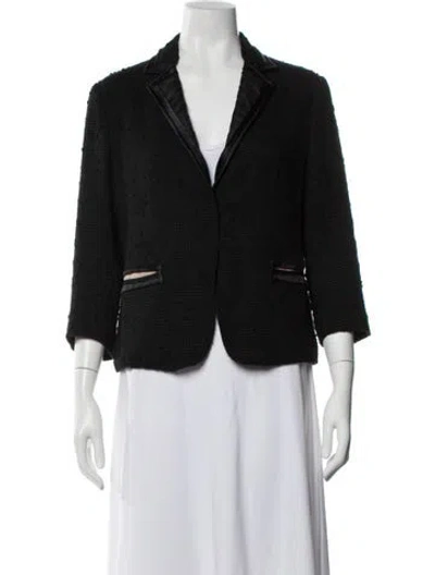 Pre-owned Prada Vintage 2000's Blazer In Black