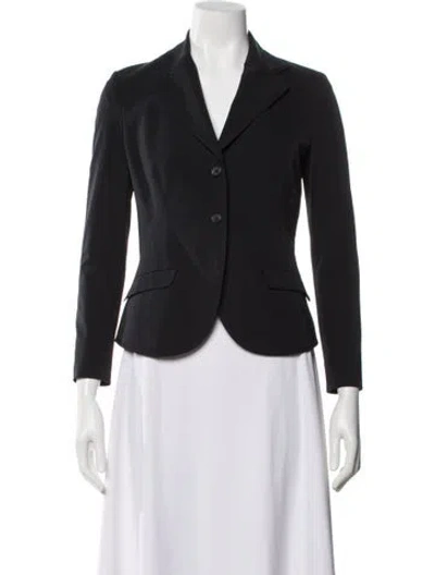 Pre-owned Prada Vintage 2000's Blazer In Black