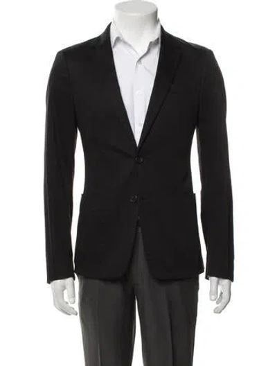 Pre-owned Prada Vintage 2000's Blazer In Black