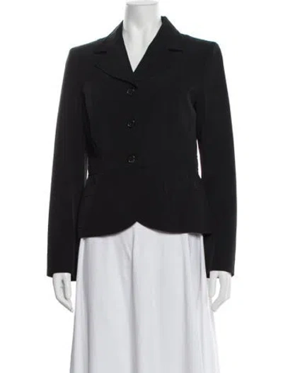 Pre-owned Prada Vintage 2000's Blazer In Black