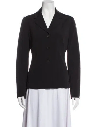 Pre-owned Prada Vintage 2000's Blazer In Black