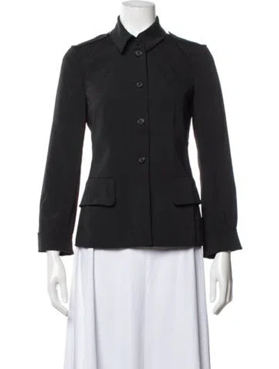 Pre-owned Prada Vintage 2000's Blazer In Black