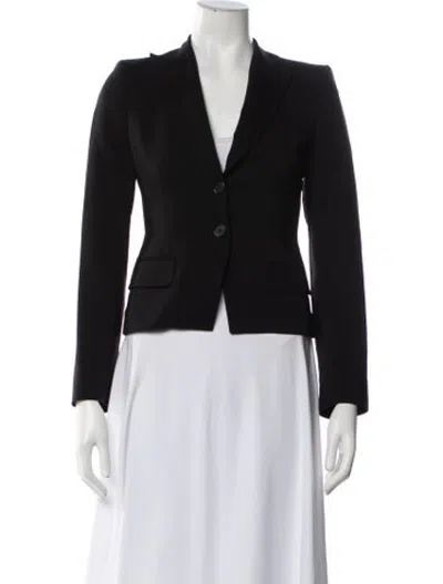 Pre-owned Prada Vintage 2000's Blazer In Black
