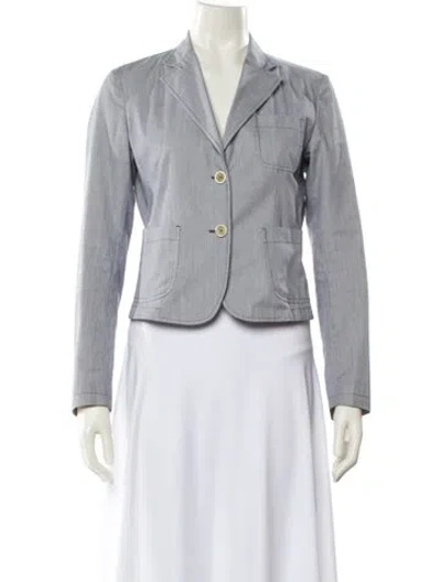 Pre-owned Prada Vintage 2000's Blazer In Blue