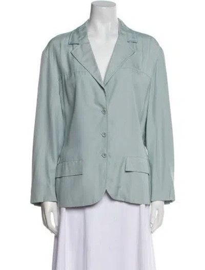 Pre-owned Prada Vintage 2000's Blazer In Blue