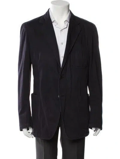 Pre-owned Prada Vintage 2000's Blazer In Blue