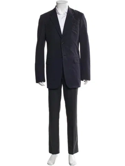 Pre-owned Prada Vintage 2000's Blazer In Blue