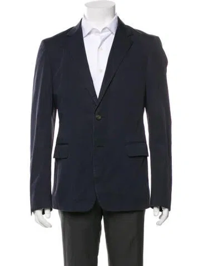 Pre-owned Prada Vintage 2000's Blazer In Blue