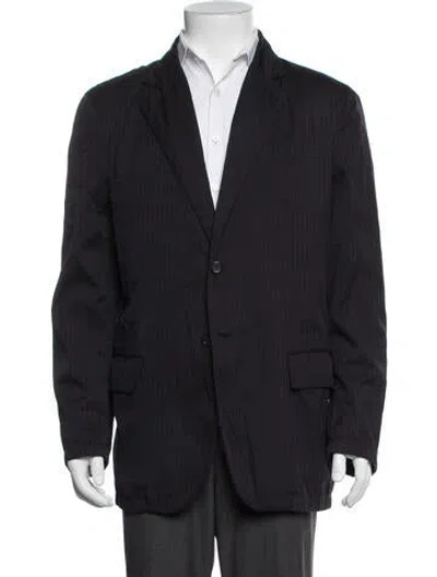 Pre-owned Prada Vintage 2000's Blazer In Blue
