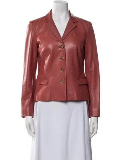 Pre-owned Prada Vintage 2000's Blazer In Brown