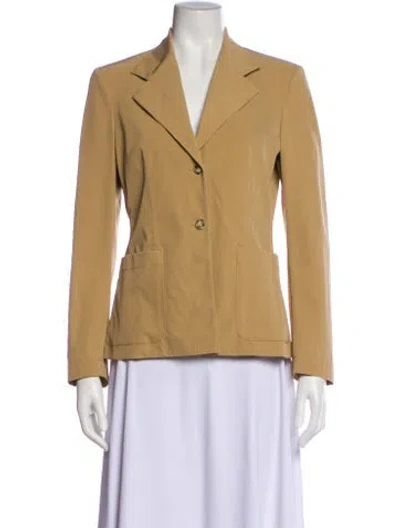 Pre-owned Prada Vintage 2000's Blazer In Brown