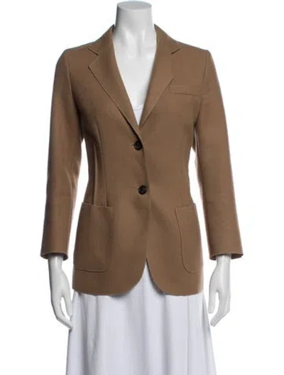 Pre-owned Prada Vintage 2000's Blazer In Brown