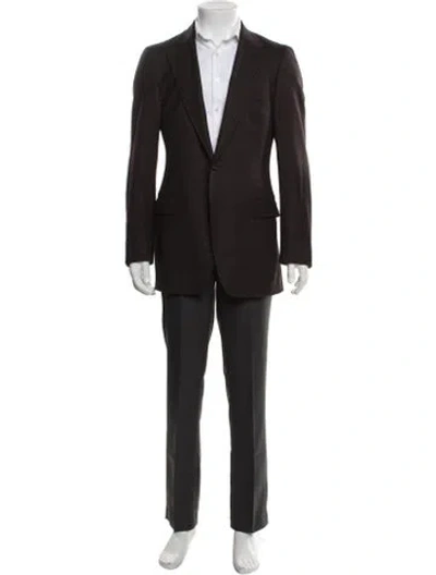 Pre-owned Prada Vintage 2000's Blazer In Brown