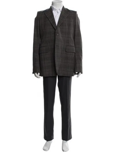 Pre-owned Prada Vintage 2000's Blazer In Brown