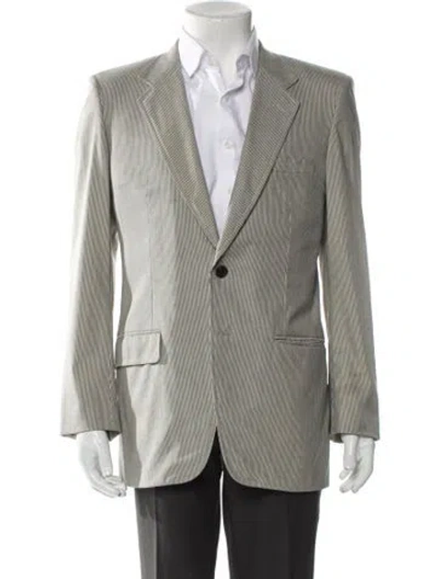 Pre-owned Prada Vintage 2000's Blazer In Gray