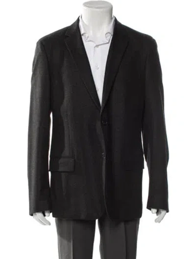 Pre-owned Prada Vintage 2000's Blazer In Gray