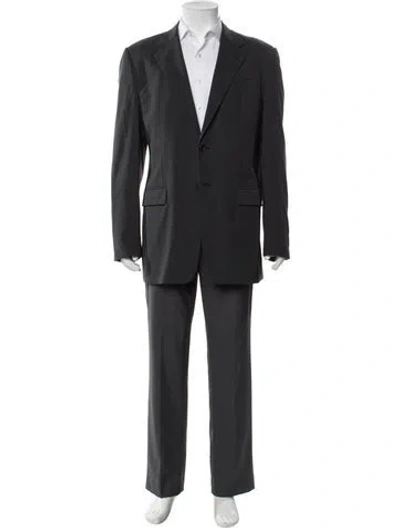 Pre-owned Prada Vintage 2000's Blazer In Gray