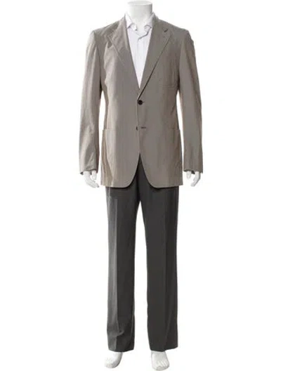 Pre-owned Prada Vintage 2000's Blazer In Gray