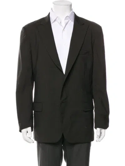 Pre-owned Prada Vintage 2000's Blazer In Gray