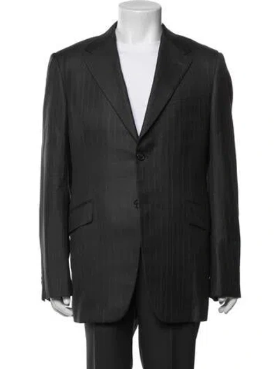 Pre-owned Prada Vintage 2000's Blazer In Gray