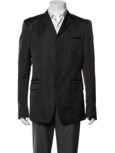 Pre-owned Prada Vintage 2000's Blazer In Grey