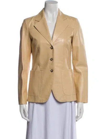 Pre-owned Prada Vintage 2000's Blazer In Neutral