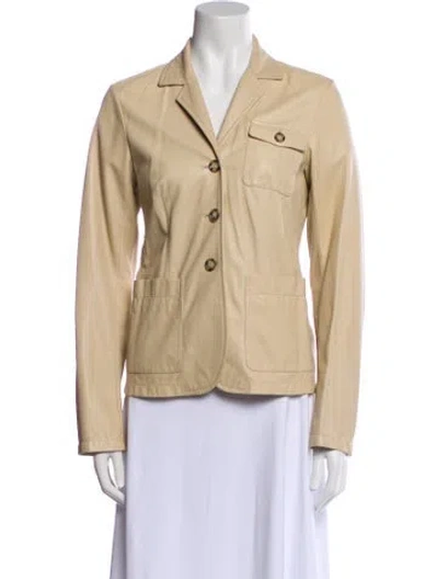 Pre-owned Prada Vintage 2000's Blazer In Neutral