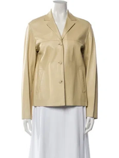 Pre-owned Prada Vintage 2000's Blazer In Neutral