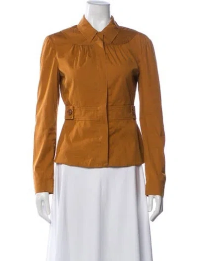 Pre-owned Prada Vintage 2000's Blazer In Neutrals