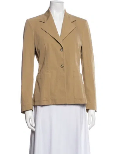 Pre-owned Prada Vintage 2000's Blazer In Neutrals