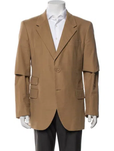 Pre-owned Prada Vintage 2000's Blazer In Neutrals