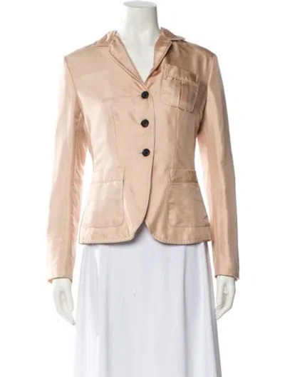 Pre-owned Prada Vintage 2000's Blazer In Pink
