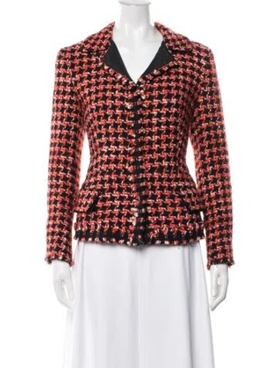 Pre-owned Prada Vintage 2000's Blazer In Red