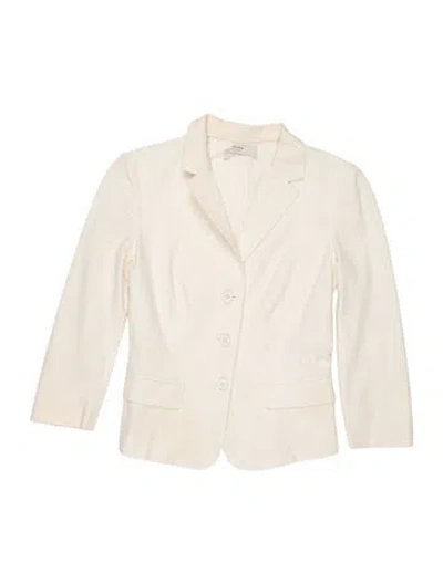 Pre-owned Prada Vintage 2000's Blazer In White