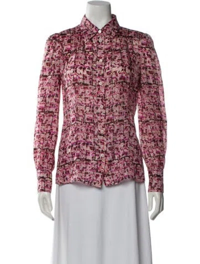 Pre-owned Prada Vintage 2000's Blouse In Pink