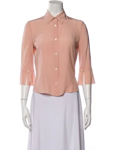 Pre-owned Prada Vintage 2000's Blouse In Pink