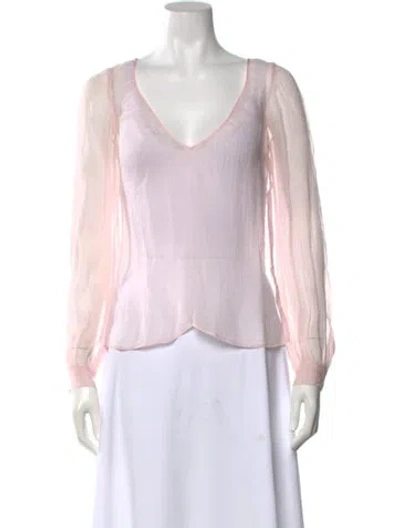 Pre-owned Prada Vintage 2000's Blouse In Pink