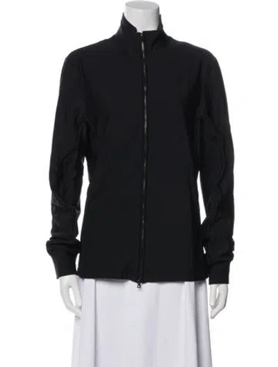 Pre-owned Prada Vintage 2000's Bomber Jacket In Black